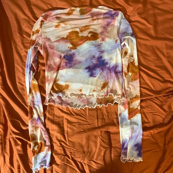 Forever 21 Mesh Vibrant Top - Picture 3 of 3